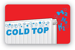 Radiators cold at top due to trapped gas, a by product of system rust.