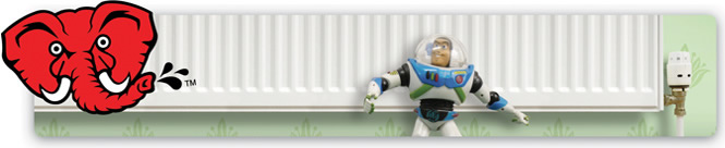 Radiator with Buzz Lightyear